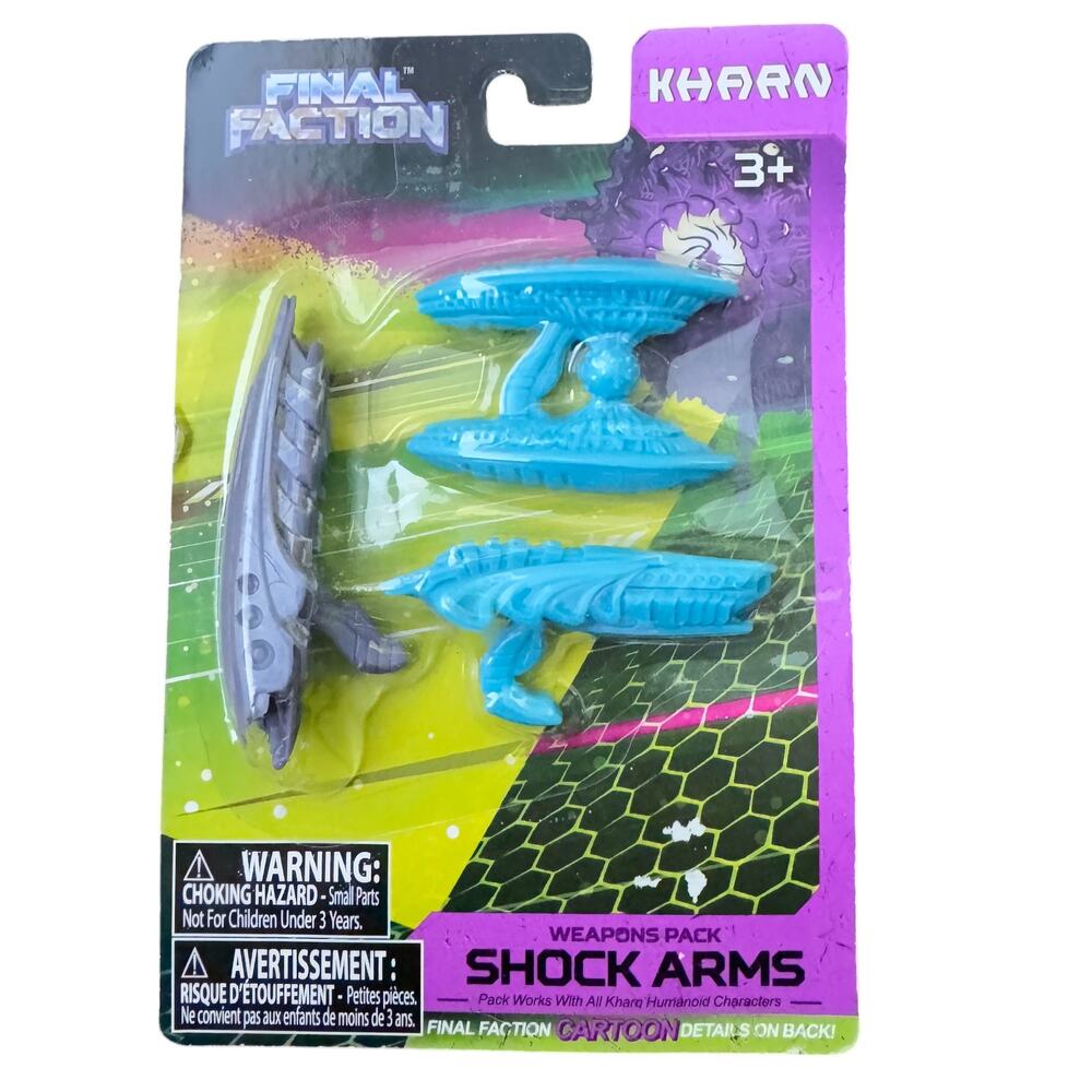 Final‎ Faction Evolution Brute Striker 4 Kharn Shock Arms Synthoid Weapon Pack